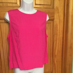 Banana Republic Pink Sleeveless Blouse